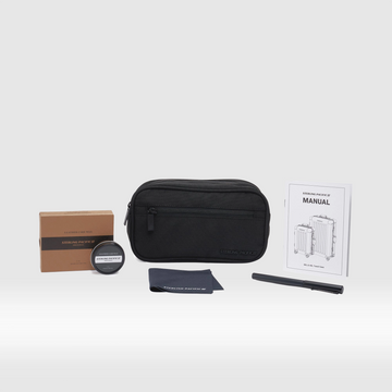 Sterling Pacific Amenity Kit (Pen, Leather Wax, Cloth) – Black